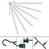 47-Inch Multi-Strand: 150 Lights: Incandescent BLUE & AMBER