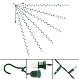 47-Inch Multi-Strand: 150 Lights: Incandescent GREEN & WHITE