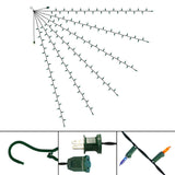 60-Inch Multi-Strand: 150 Lights: Incandescent BLUE & AMBER