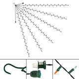 60-Inch Multi-Strand: 150 Lights: Incandescent ORANGE & WHITE