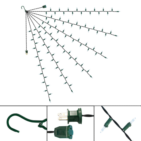 35-Inch Multi-Strand: 60 Lights: LED