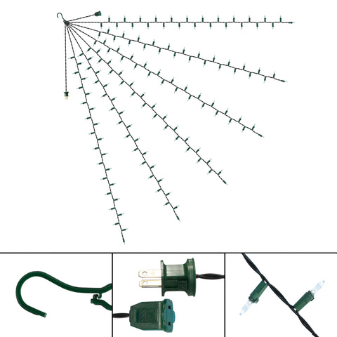 47-Inch Multi-Strand: 100 Lights: LED