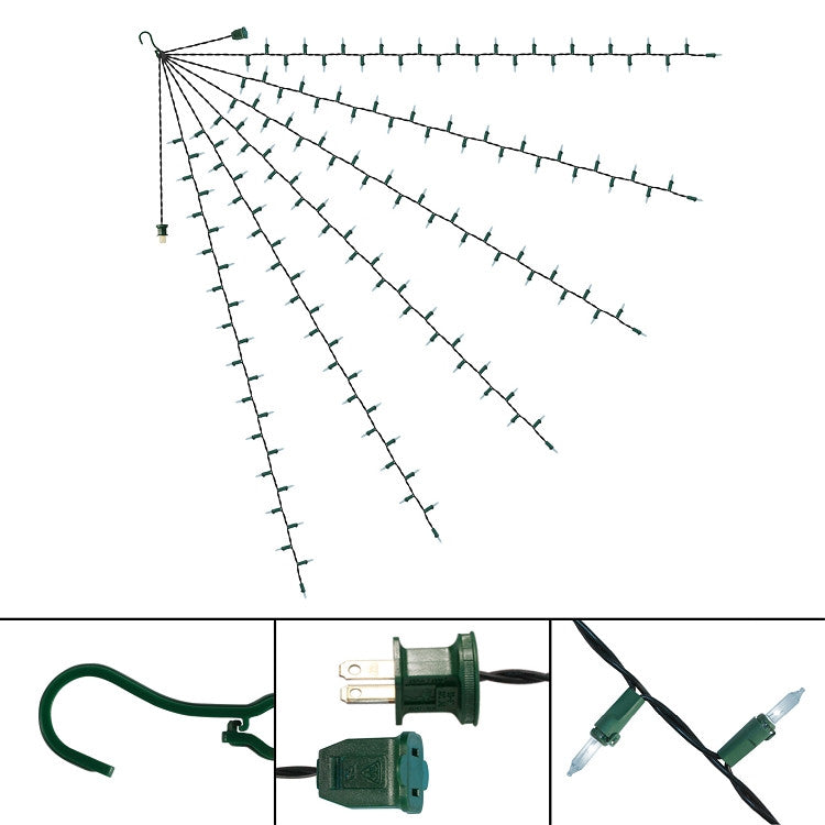 47-Inch Multi-Strand: 150 Lights: Incandescent MULTICOLOR: Item #M005M