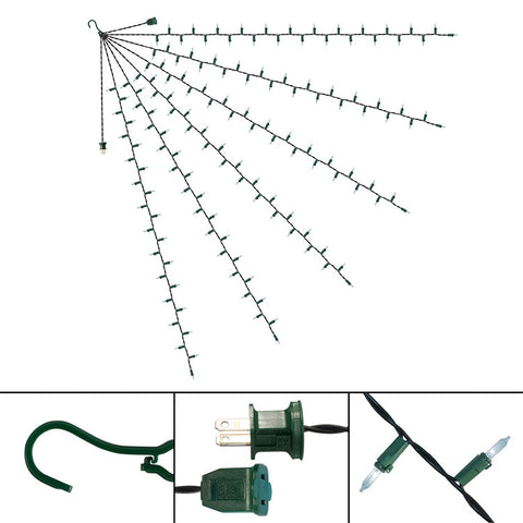 47-Inch Multi-Strand: 150 Lights: Incandescent CLEAR: Item #M005C