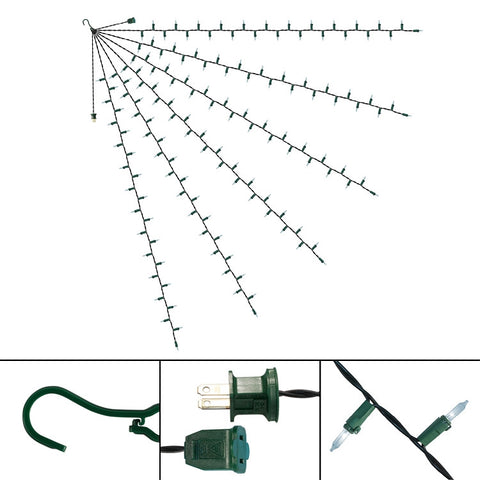 60-Inch Multi-Strand: 150 Lights: Incandescent CLEAR: Item #L007C